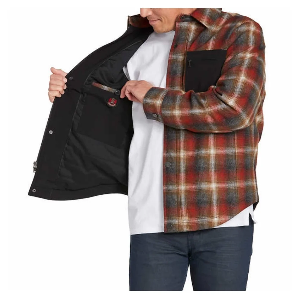 Pendleton Men’s Wool Blend Shirt Jacket nwt, XXL